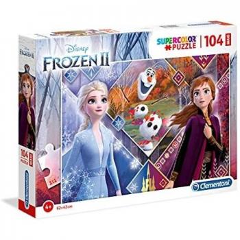 Puzzle Maxi Frozen 2 - 104 Piezas Super Color Clementoni