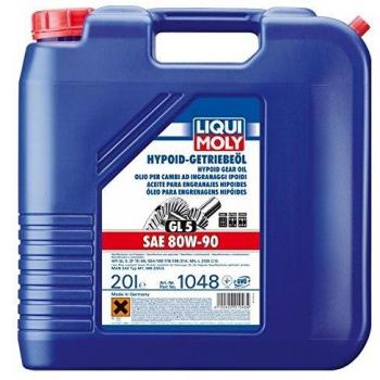 Aceite de transmisión LIQUI MOLY 1048 GL5 SAE 80W-90 para diferenciales y cajas de cambios - 20 litros