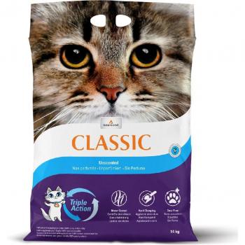 Intersand Classic Unscented Clumping Cat Litter - 14 kg