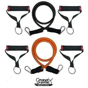 PROTONE Bandas Gruesas DE Resistencia - Profesionales MULTICAPAS 22.6/31.7 KGS - Naranja