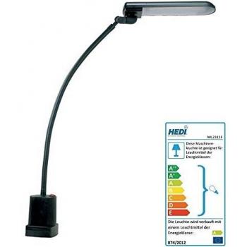 Lámpara de mesa con pinza magnética LED 900 lm IP20 Hedi