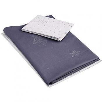 Petitpraia Etoile Azul Noche Funda Nórdica Tríptica Cuna 70