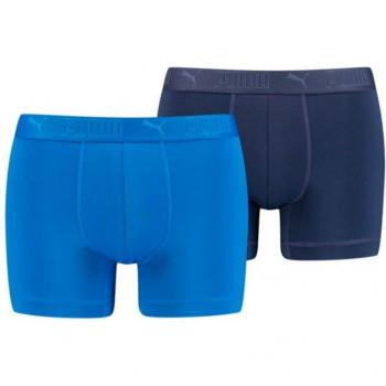 Pack de 2 Boxers Puma Active Sport Microfibra Azul para Hombre