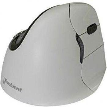 Bakker Elkhuizen Evoluent4 - Ratón inalámbrico con Bluetooth, Color Negro