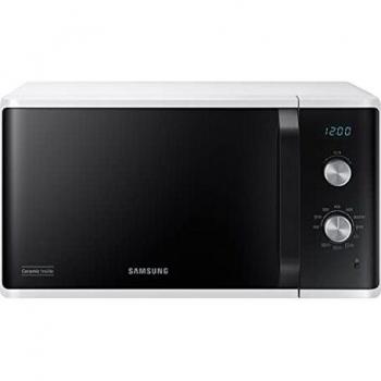 Samsung - Horno microondas MG23K3614AW, 23 litros, 800 W, grill 1100 W, blanco