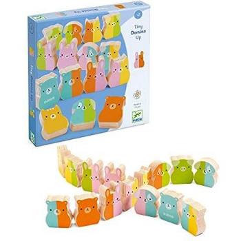 Djeco- Juego Educativo Tiny-up Domino