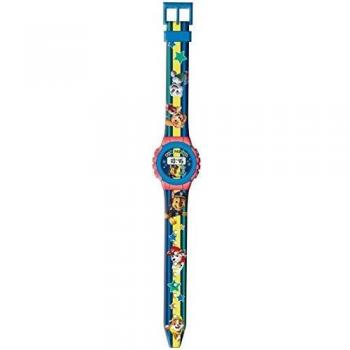 Kids Licensing |Reloj Digital para Niños | Reloj Paw Patrol |Diseño Patrulla Canina |Reloj Infantil Resistente | Reloj de Pulsera Ajustable| Bisel Reforzado | Reloj de Aprendizaje | Licencia Oficial