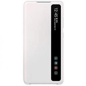 Samsung EF-ZG780CWEGEW - Smart Clear View Cover para Galaxy S20 FE, Blanco