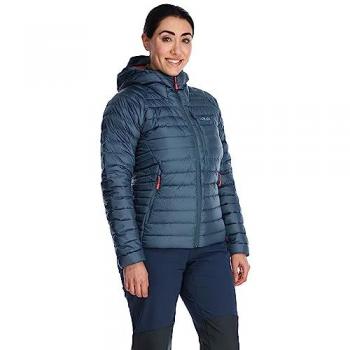 Rab Microlight Alpine Women's Down Jacket, UK 14 Orion Blue