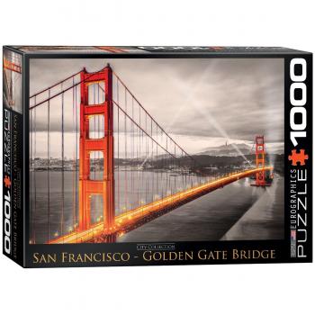 Eurographics 1000-Piece Puzzle - San Francisco Golden Gate Bridge