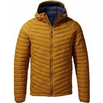 Craghoppers Hombres Expolite Hood Jkt Chaquetas desnudas/acolchadas, Hombre, Chaquetas acolchadas, CMN230 3PN90, Cobre especiado., XXL