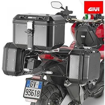 Givi Portaequipajes Lateral PL1156, Tubo de Acero, Negro, 40