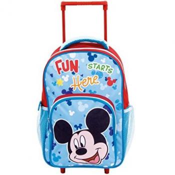 Trolley Mickey Mouse Disney Poliéster 24x36x12 cm