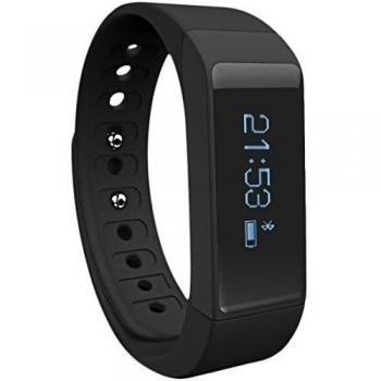 Electrònica Pulsera Inteligente Toprime- I5 Plus OLED Táctil Conectada de Bluetooth 4.0+ Monitor de Calorías/ Sueño/ Distancias Podómetro para Teléfono Inteligente NEGRO