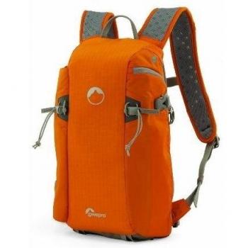 Lowepro Flipside Sport 10L AW - Mochila con compartimientos para cámaras, naranja y gris claro