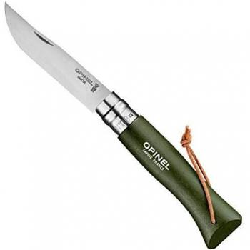 Opinel No.8 Colorama Khaki Folding Pocket Knife