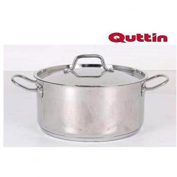 Olla + Tapa Acero Ind 32cm/0,8mm/14L Quttin Hotel