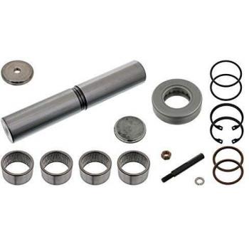 febi bilstein 08520 King Pin Set with thrust bearing, single set, pack of one