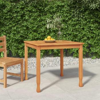 vidaXL Solid Wood Teak Garden Dining Table 85x85x75 cm and vidaXL Solid Wood Teak Garden Dining Table 200x90x75 cm
