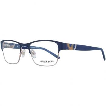 More & More 50515 410 Women's Eyeglasses Blue Size 52 (Frame Only) - Blue Light Block Available