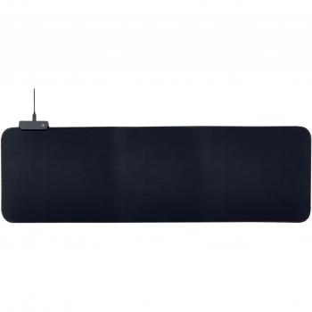 Alfombrilla Gaming XXL RGB 80x30cm con 13 Modos, Superficie Impermeable y Base Antideslizante