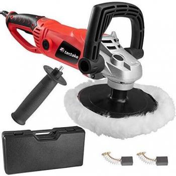 TecTake Máquina de pulir pulidora limpieza profesional 1600 vatios