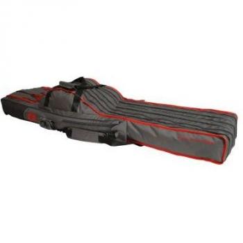 Funda para cañas de pescar Mikado 4 compartimentos 170 cm Gris