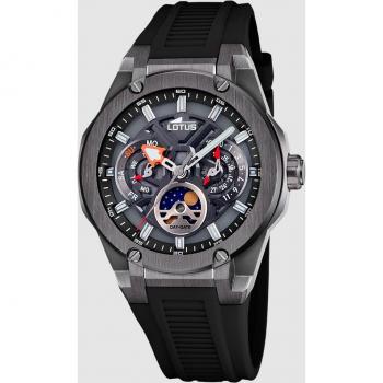 Reloj de Hombre Lotus Vortex 18946/6, caucho color negro