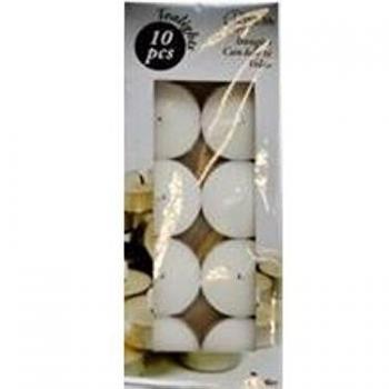 Bigbuy Home S3601980 Set de Velas, 10 Piezas