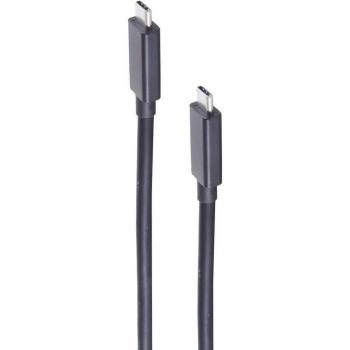 Cable USB 4.0 Shiverpeaks BASIC-S, USB-C, 40 Gbps, 100 W, 8K 60Hz, longitud de 1.0 m