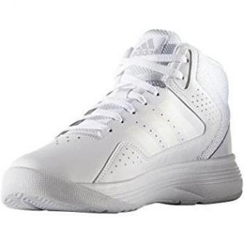 adidas Cloudfoam Ilation Mid Zapatillas de baloncesto, Hombre, Blanco / Gris, 48