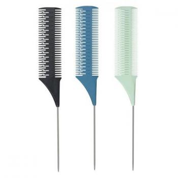 Peine Ahuecador Sibel Weaver Highlighting Comb Set 3 Pcs