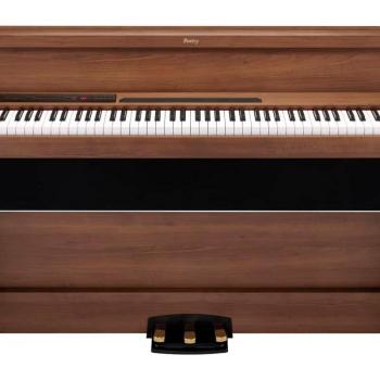 Korg Poetry 88-Key Console Digital Piano, Poetic Brown