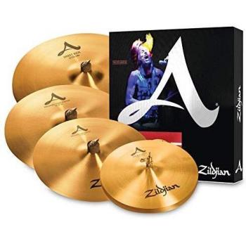 Zildjian A-Series 5-Piece Cymbal Set with Sweet Ride and Crashes