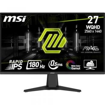 Monitor Gaming MSI MAG 275QF 27 WQHD 2560x1440 180Hz Rapid IPS 0.5ms HDR 2xHDMI DP