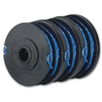 Kit de 3 Bobinas de Repuesto Ryobi RAC123 con Hilo Doble de 1.5 mm y Longitud de 10 m para Cortabordes