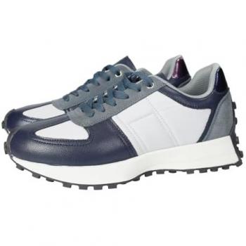 Deportiva Mujer Doctor Cutillas Bonn 72500 - Color Marino, Plantilla Extraíble, Cordones, Piel de Calidad, Hechas en España