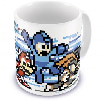 Taza de cerámica Mega Man de 350ml - Ideal para café, té y regalos originales