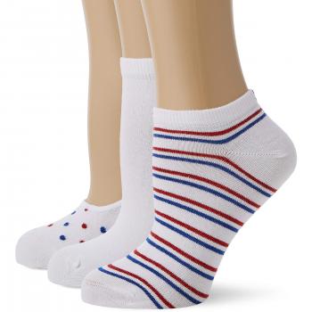 Tommy Hilfiger Th Women Vanity Pack 3p Calcetines, Rojo