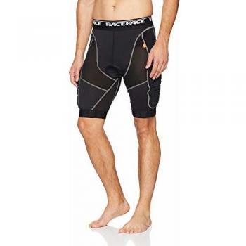 Pantalones Cortos Race Face Protector Flank Liner, Negro, Talla L.