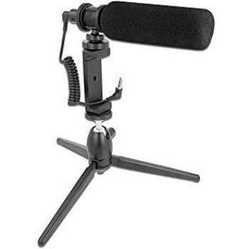 Micrófono DeLOCK 66582 Negro para smartphone