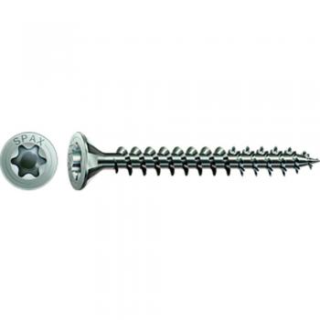 Tornillo SPAX 4 x 45 cabeza avellanada, acero inoxidable, T-STAR plus T20 - caja de 200 unidades