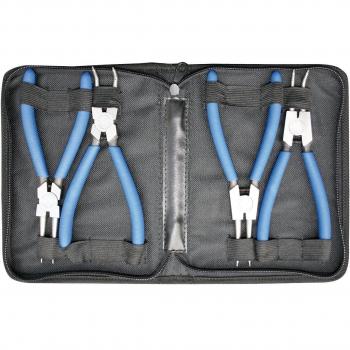SW-Stahl conjunto Seeger alicates 4 teilig 150 mm de largo, 41405L
