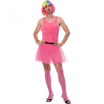 Rubie's Disfraz de Bailarina rosa para hombre