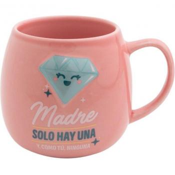 Taza con Mensaje para Madre Solo Hay Una y, Como Tú, Ninguna de Mr Wonderful