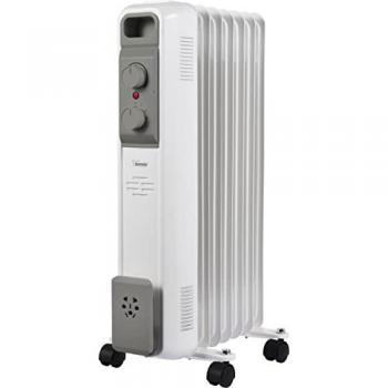 Radiador de Aceite Bimar 7 Elementos - 1500W - Convección Natural - 125x575mm