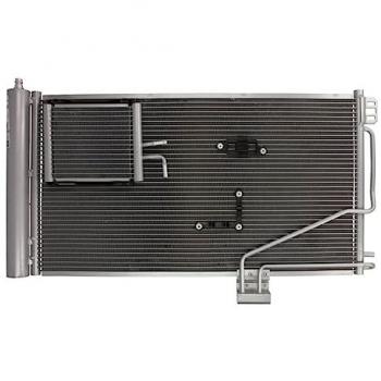 Condensador de aire acondicionado NISSENS 94545 con secador, fabricado en aluminio, compatible con MERCEDES BENZ Clase C Berlina, Coupé y T Modell, diseñado para refrigerante R 134a