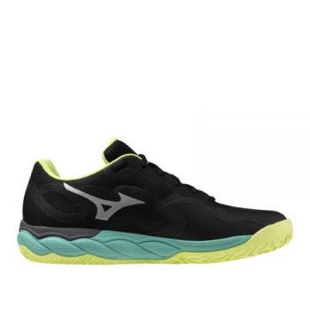 Zapatillas de pádel Mizuno Wave Enforce Court CC 61GC2435 para hombre, color negro, talla 46