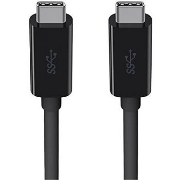 Belkin F2CU049bt2M-BLK 2 m USB-C to USB-C Monitor Cable - Black