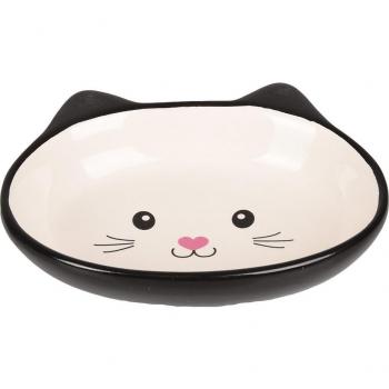 Cuenco de Cerámica Flamingo Isa para Gatos - 170 ml, Diámetro 14 cm